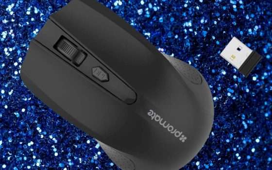 Mouse wireless con 4 pulsanti e COMFORT MASSIMO a soli 5€ (Amazon)