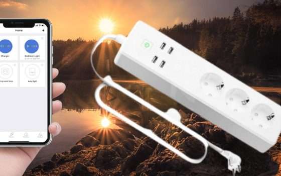 Casa connessa: spesa minima grazie a questa multipresa SMART