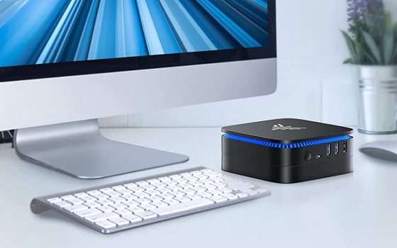 Mini PC (Intel, 12/256GB) con LED: che prezzaccio