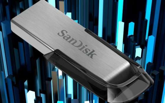 Pendrive USB INSUPERABILE: 64 GB di spazio con USB 3.0 (-55%)