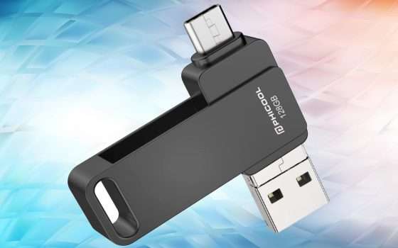 Pendrive 4 in 1 128GB: una chiavetta per tutto a metà prezzo