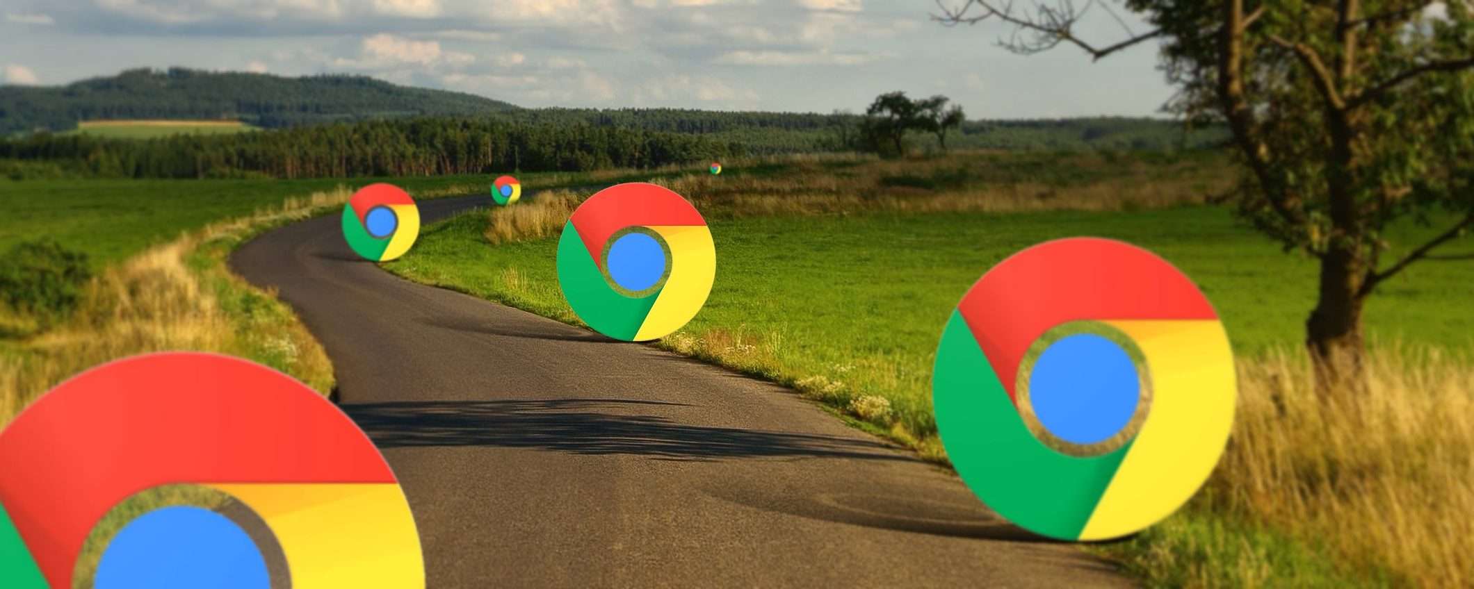 Google Chrome cerca le informazioni nel Percorso