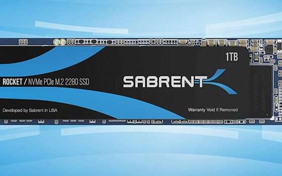 Sabrent Rocket: non una SSD, un razzo (-35%)