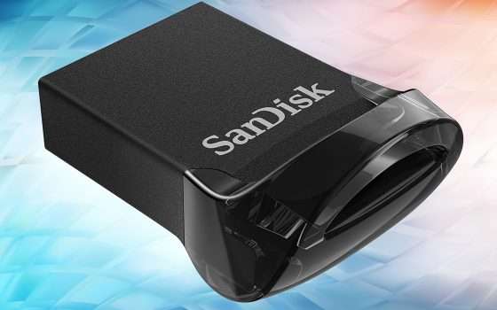 SanDisk Ultra Fit 128GB al -67% ancora per poco: BOMBA da non perdere