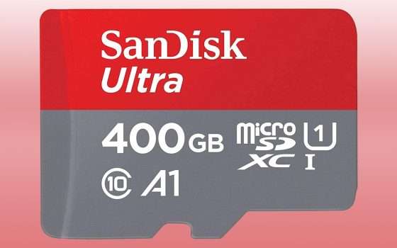 microSD 400 GB (SanDisk Ultra) al PREZZO MINIMO