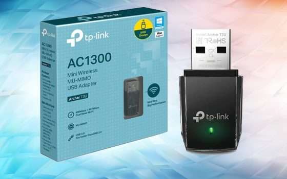 TP-Link Archer T3U: connessione fino a 1300Mbps a meno di 20 euro