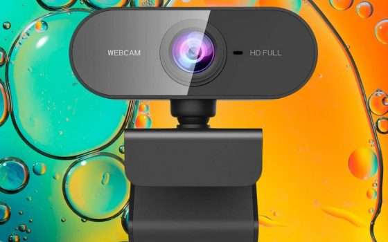 Amazon da paura: webcam FULL HD a soli 18€, assurda