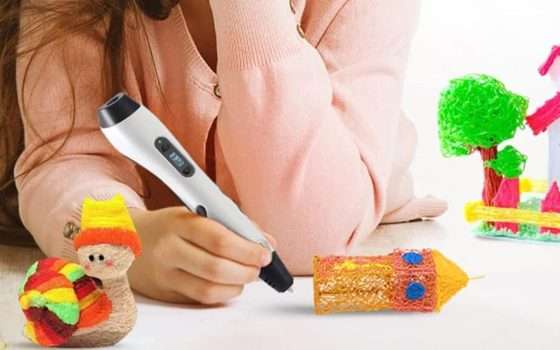 Spazio alla creatività: penna 3D in forte sconto