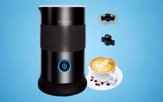 Montalatte elettrico per un cappuccino perfetto in super offerta (coupon)