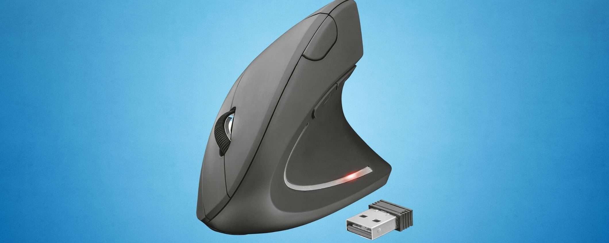 Mouse verticale ergonomico per lo smart working: tuo a meno di 20 euro