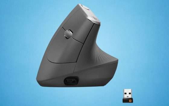 Mouse verticale Logitech wireless: tuo con un SUPER SCONTO