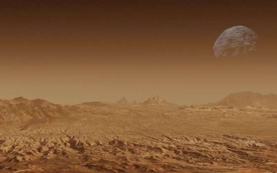NASA: fotografato rover cinese da Orbiter su Marte