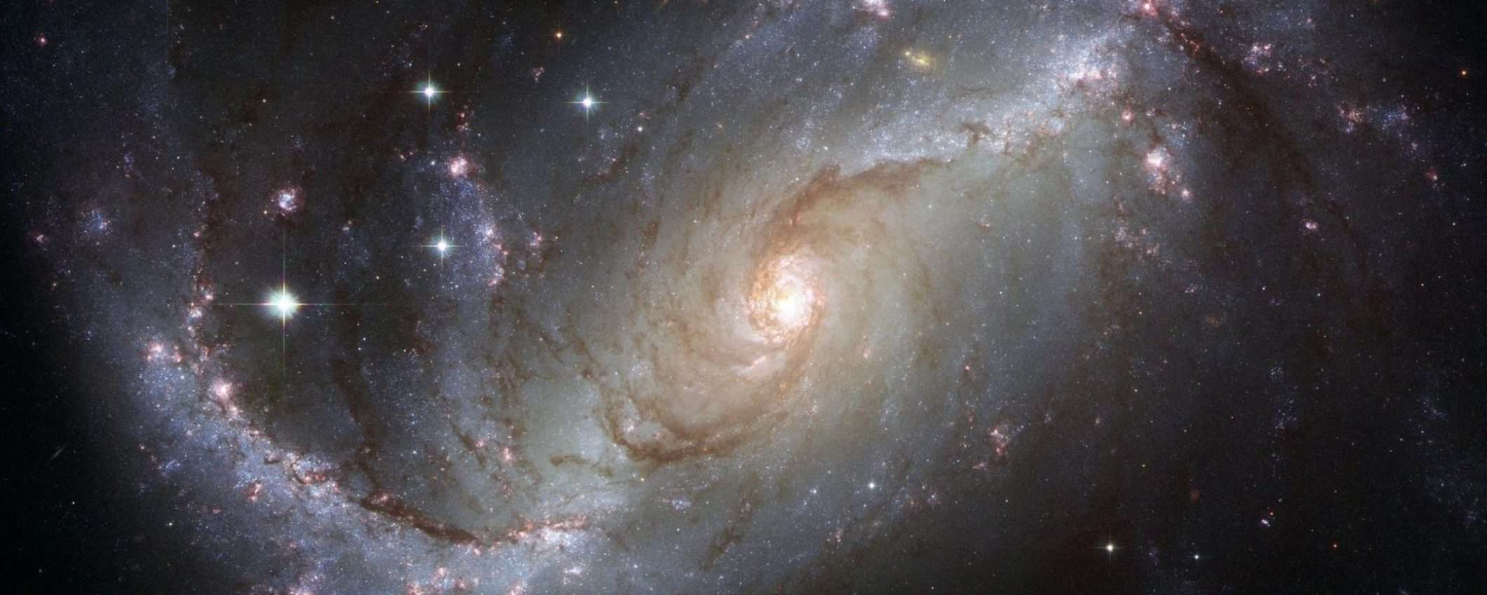 Hubble: immagine di una Galassia a Spirale lontanissima