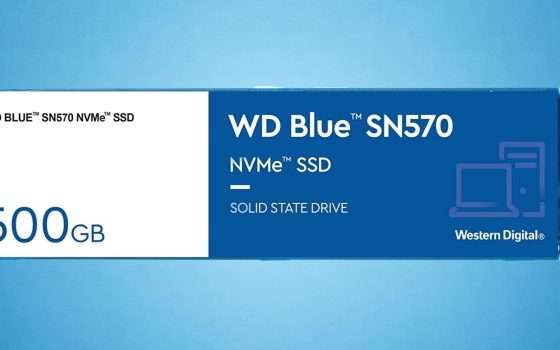 SSD NVMe 500GB, che OFFERTA: solo 55€ su Amazon