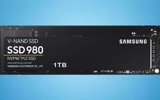 SSD 1TB Samsung 980 a meno di 100€ su Amazon: che offerta!