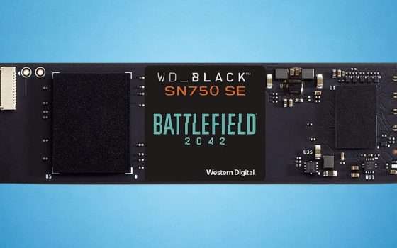 SSD NVMe 1TB in offerta con Battlefield 2042 in REGALO: che AFFARE