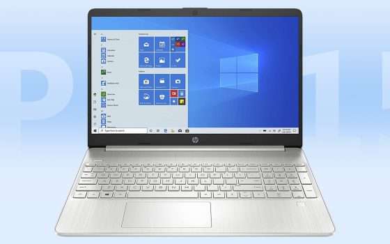 Laptop HP con Windows 11 in forte sconto: L'AFFARE