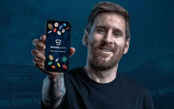 Lionel Messi è il nuovo ambassador Socios dei fan token