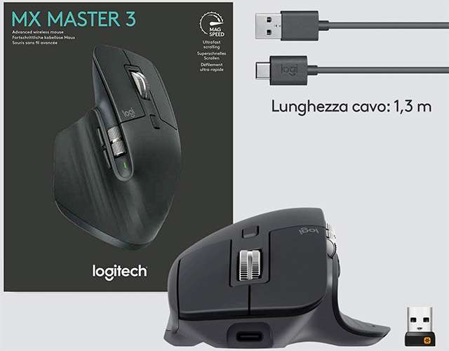 Il mouse Logitech MX Master 3