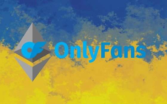 OnlyFans ha donato 1,3 milioni di dollari in Ethereum all'Ucraina