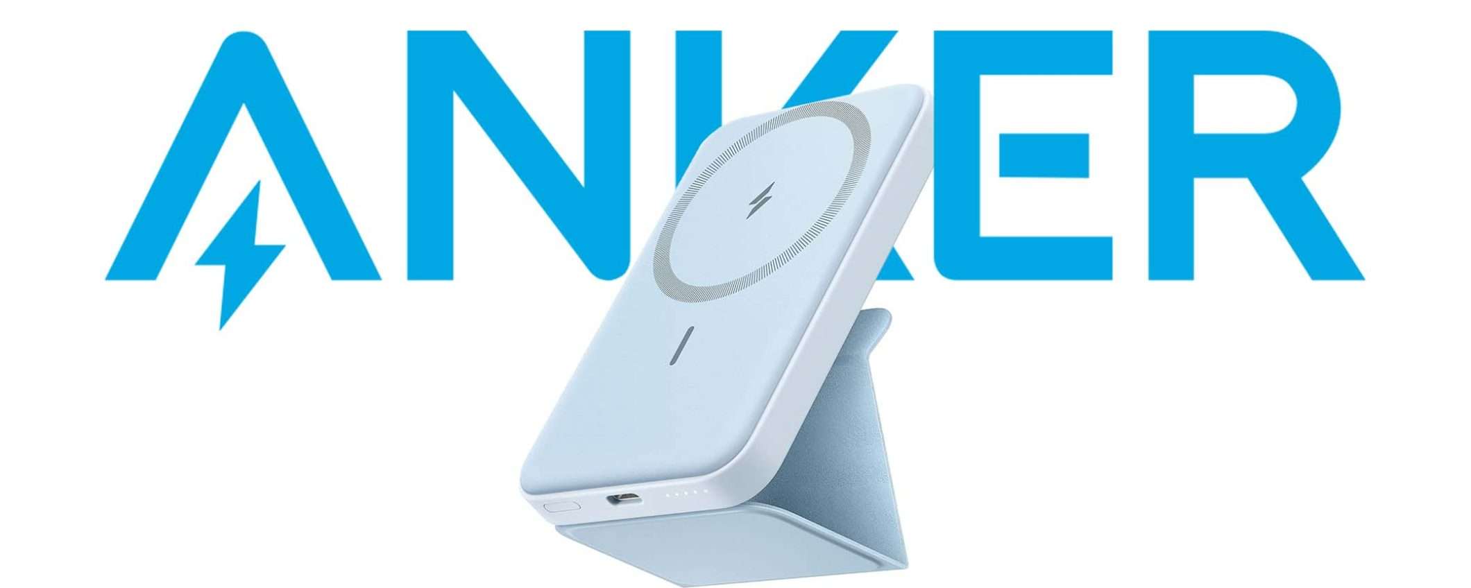 Power Bank MagSafe Anker in OFFERTA al 17% di sconto