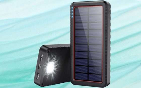 Powerbank solare: carichi qualunque cosa e la bolletta CROLLA