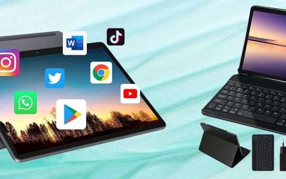 Tablet da 10 pollici Android e con tanto di accessori: 110€ ed è tuo