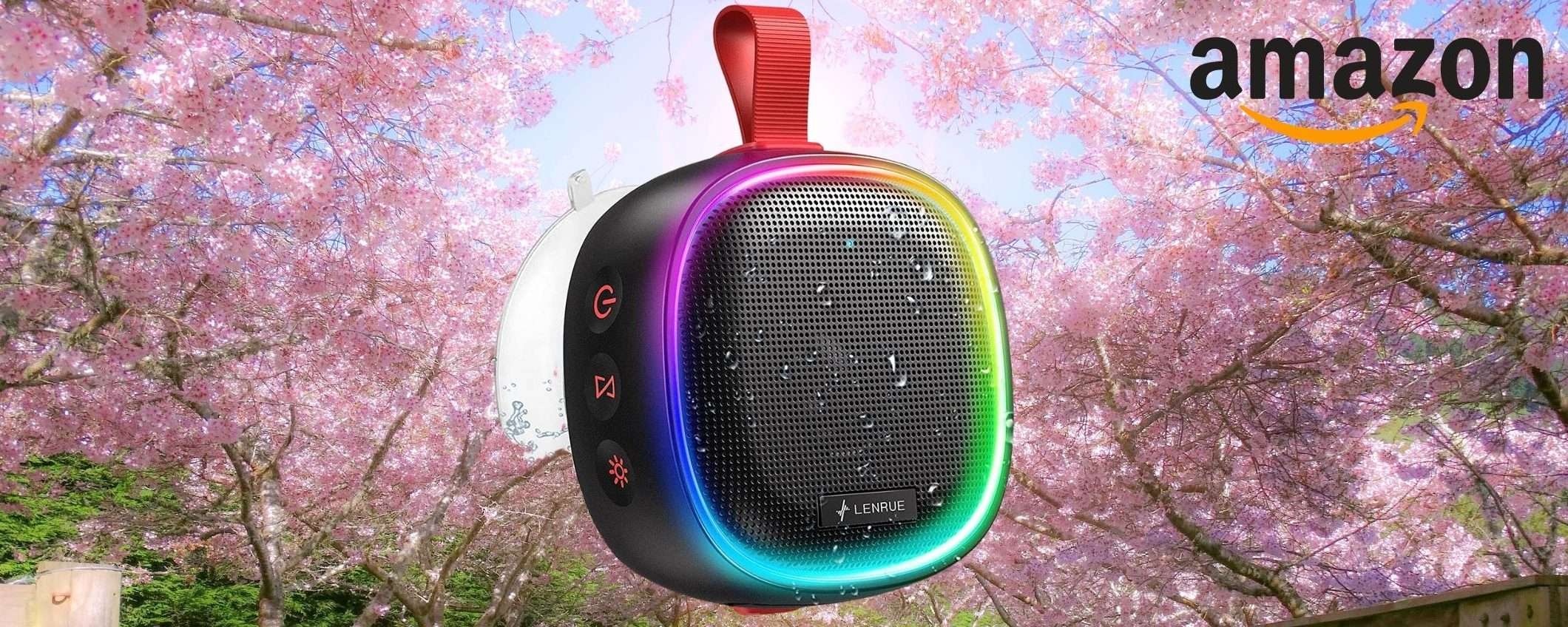 Cassa Bluetooth con multicolor e potenza STRAORDINARIA