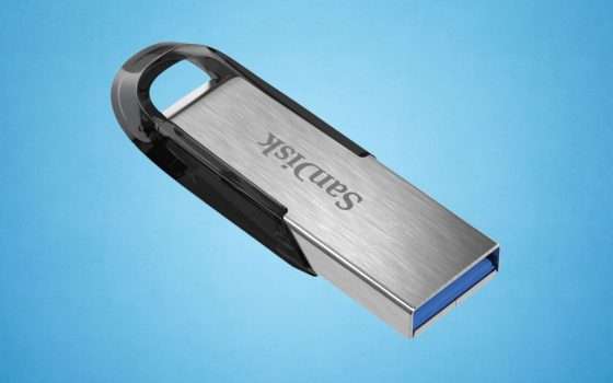 Pen Drive USB 3.0 64 GB ad un prezzo RIDICOLO (-62%)