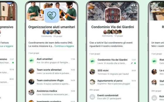 WhatsApp trasforma le chat di gruppo in Community