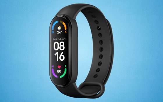 Xiaomi Mi Smart Band 6: ti alleni e paghi contactless, a soli 41€