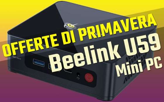 Mini PC: a questo prezzo, Beelink U59 è un regalo