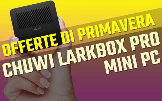 Mini PC ultra-compatto tra le Offerte di Primavera