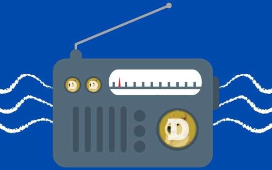 Dogecoin finalizza la prima transazione tramite onde radio