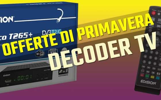 Decoder TV multifunzione: a questo prezzo è must have