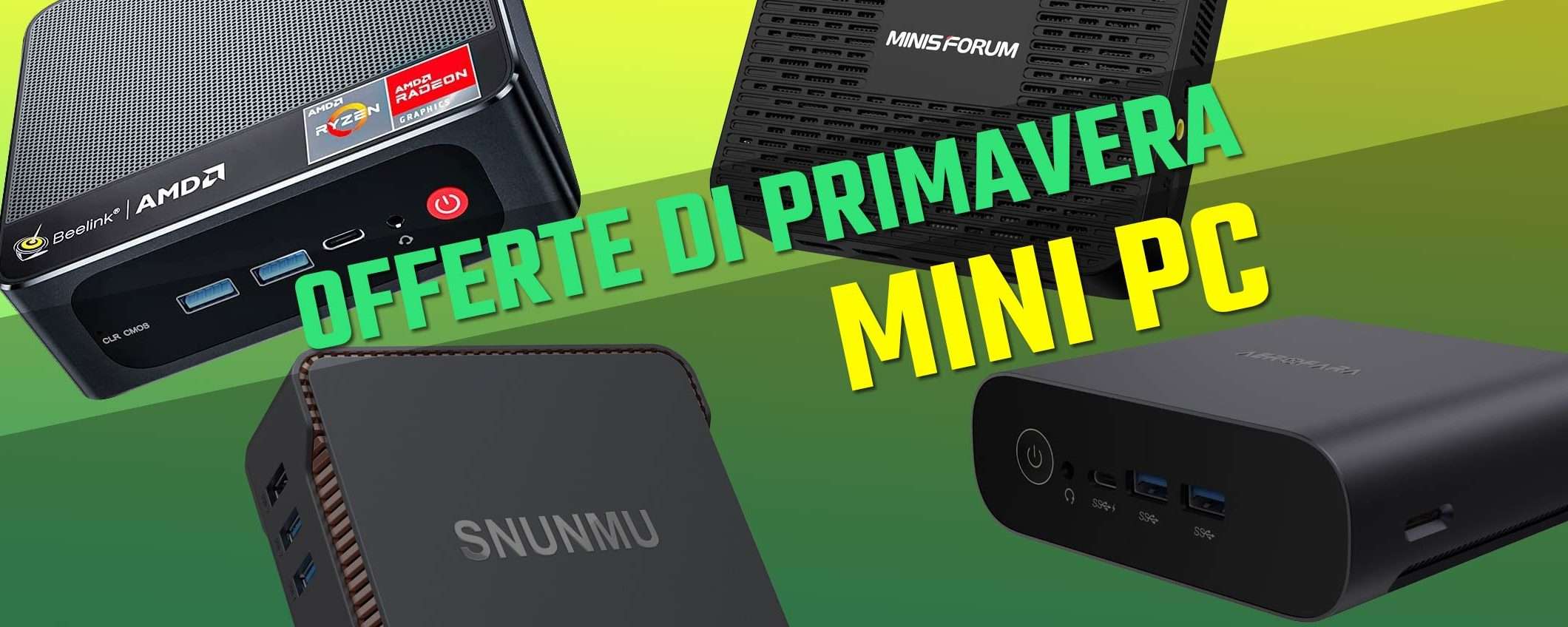 Migliori Mini PC nelle Offerte di Primavera Amazon