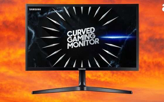 Monitor Samsung da 24 pollici, Full HD e perfetto per gaming (-80€)