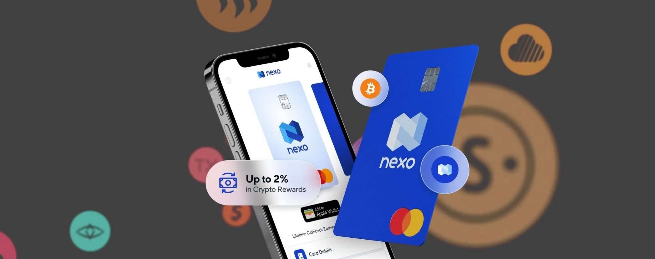 Nexo lancia la sua prima carta di credito crypto con MasterCard e DiPocket