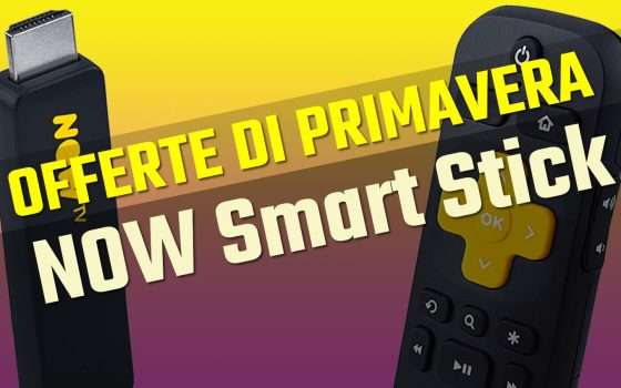 NOW Smart Stick e 3 mesi di abbonamento: PREZZO FOLLE