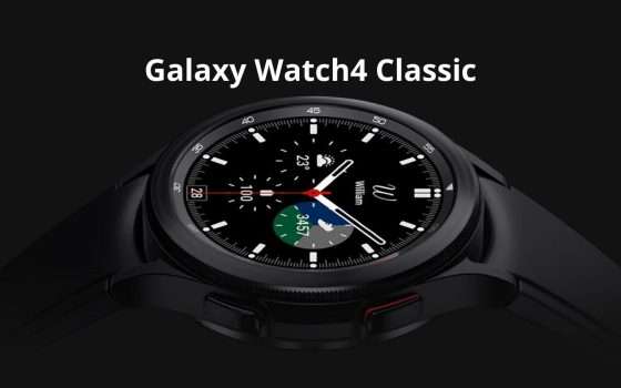 Samsung Galaxy Watch4 Classic: ottimo prezzo per un grande smartwatch