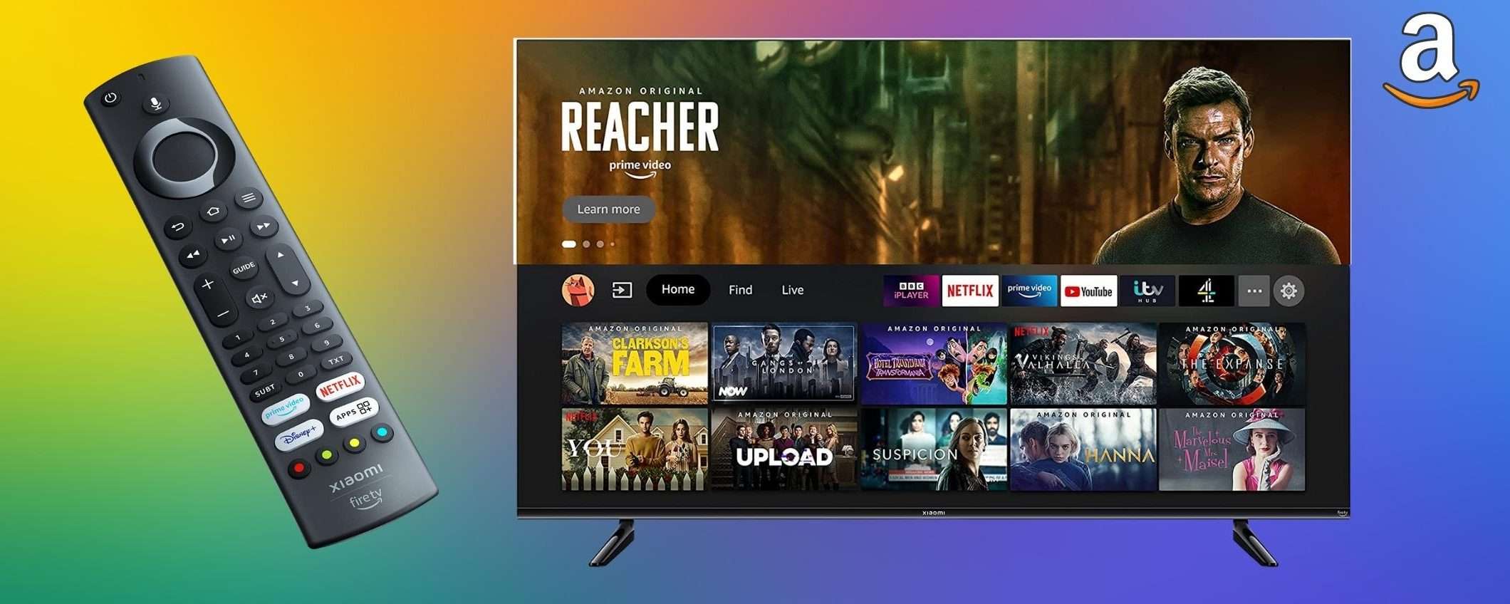 Amazon e Xiaomi unite: la tv più SMART del secolo con 43