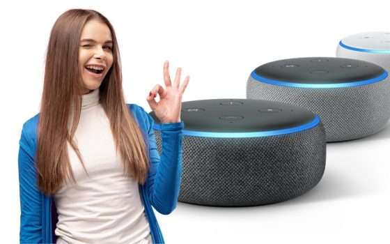 Amazon Echo Dot rende smart la tua casa oggi al 44% di sconto