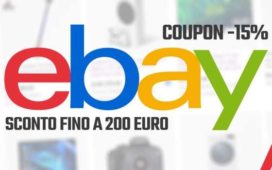 Le migliori offerte del giorno su eBay (coupon -15%)