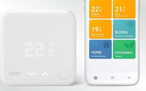 Tado°: il termostato smart che prevede i costi in bolletta