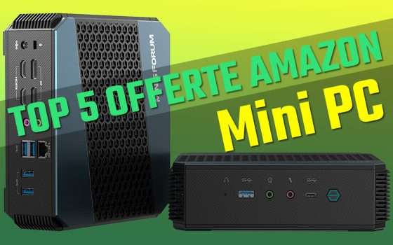 I migliori Mini PC in offerta oggi su Amazon