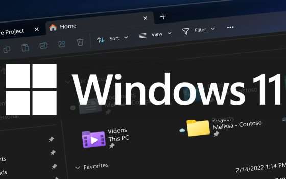 Windows 11: un bug per le schede di Esplora File