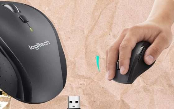 Mouse wireless: BOMBA Logitech a metà prezzo ORA