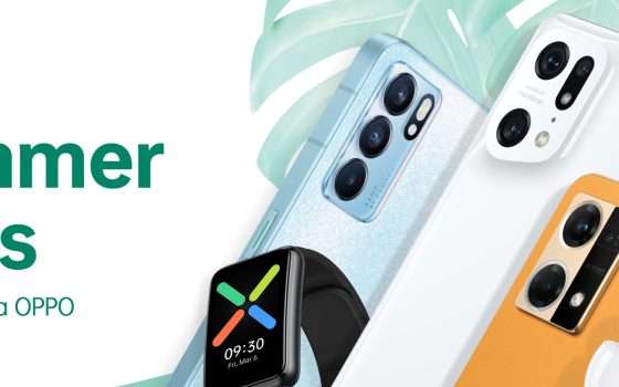 Oppo Summer Days: molti smartphone in offerta