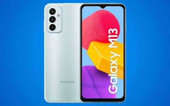 Samsung Galaxy M13, che sorpresa: è già in offerta a 179€ su Amazon