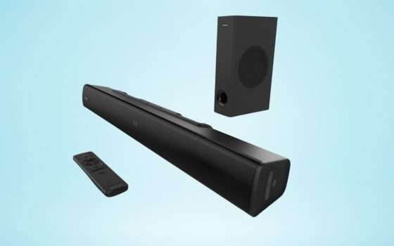 Questa soundbar in offerta speciale porta il cinema a casa tua